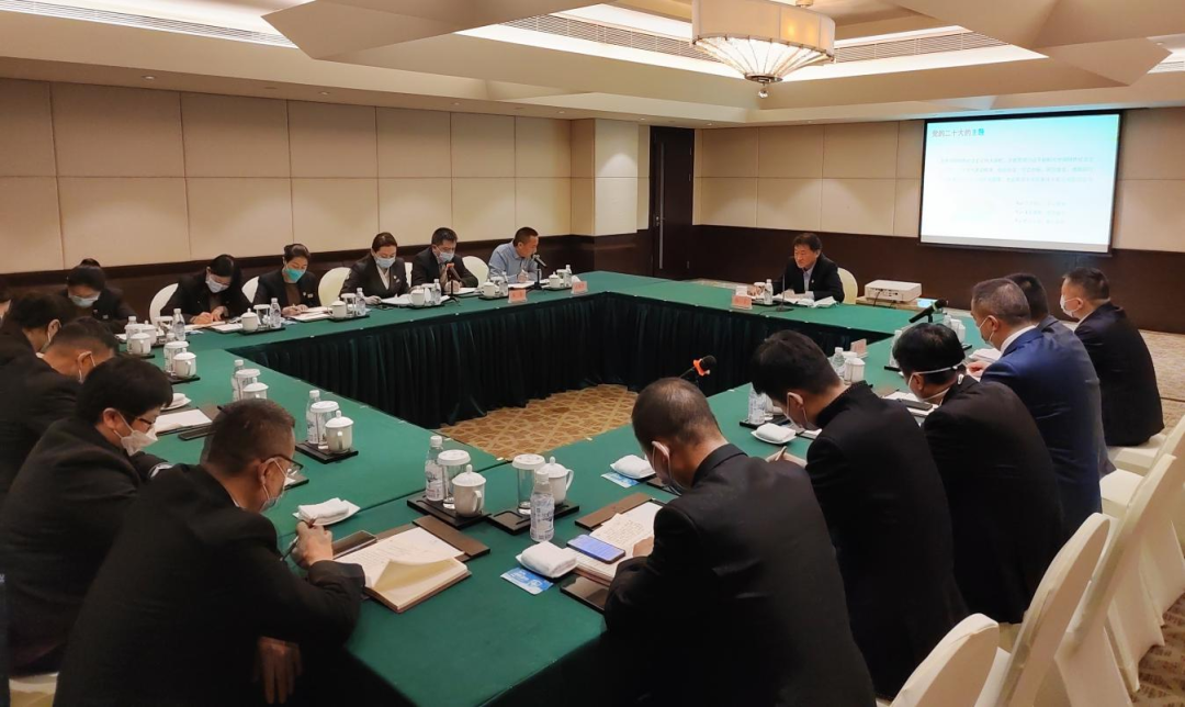四川省人生就是博集团党委书记、董事长任丁赴基层联系点宣讲党的二十大精神